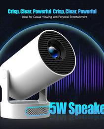 Kompaktowy Projektor Domowy LED HD