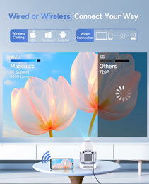Kompaktowy Projektor Domowy LED HD